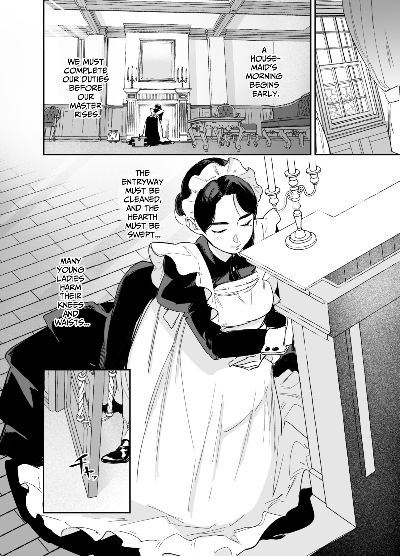 Hentai Manga Comic-My Housemaid Bridget's Sexual Services ~From Cleaning Fireplaces To Procreative Sex~-Read-27